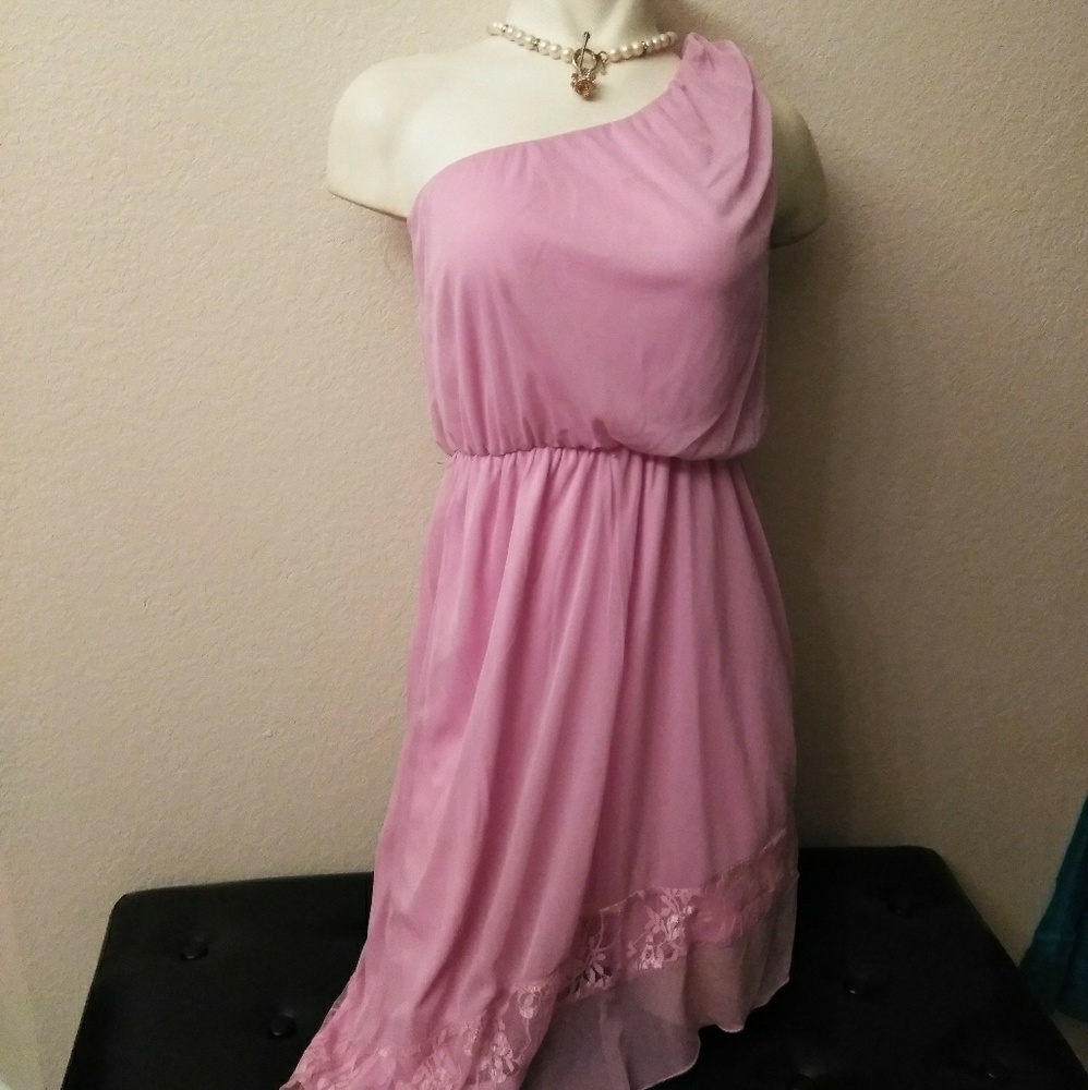 NWT Asymmetrical Lace Dress